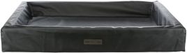 Trixie Panier orthopédique pour chien en similicuir noir 110x70 cm