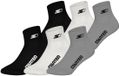 Starter Quarter Socks - 6-pack - Grijs/Wit/Zwart - Maat 35/38
