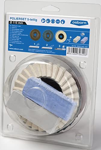 Osborn Polijstset 6900040100 voor haakse slijper - 5-delig
