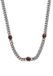 Faina Ketting 45 cm Zilver Rood