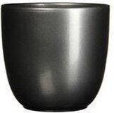 Mica Decorations Binnenpot Rond ES/7 TUSCA H7.5D8.5 - Antraciet