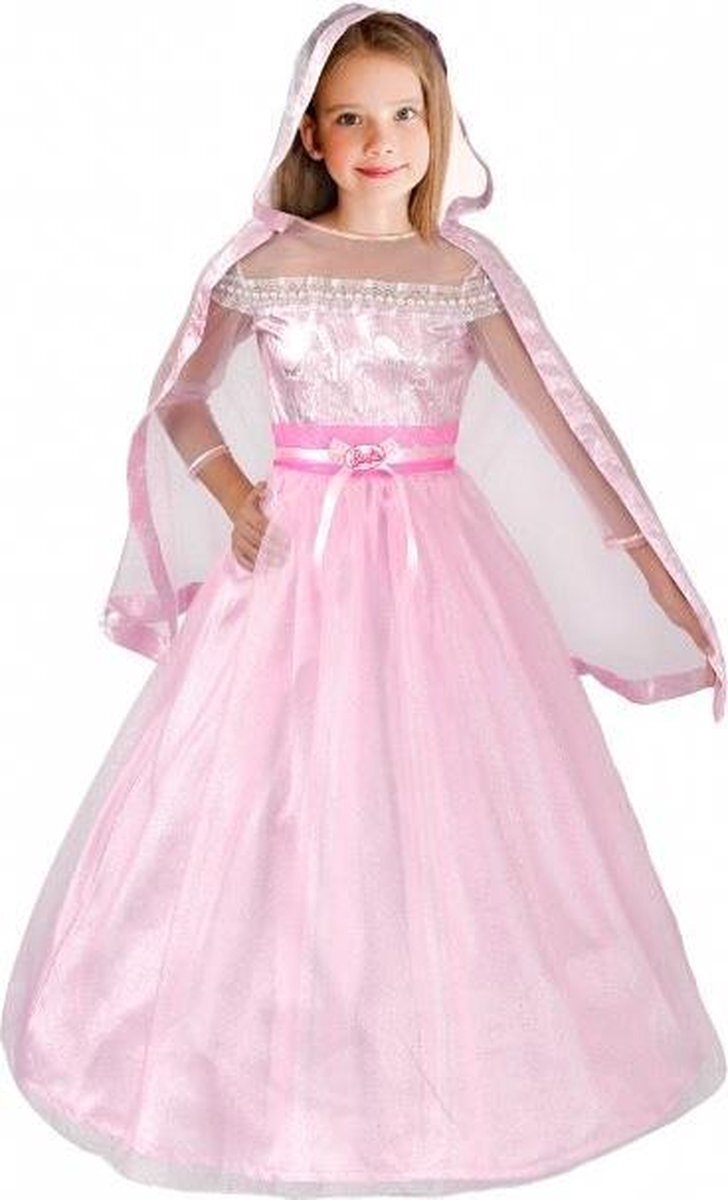 Ciao Kostuum Barbie Prinses Meisjes Polyester Roze Mt 98-104