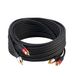 Amazon Basics RCA-audiokabel, cinch, 2 x mannelijk naar 2 x mannelijk, 7,5 m, antraciet