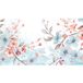 Papier peint panoramique fleurs de cerisier