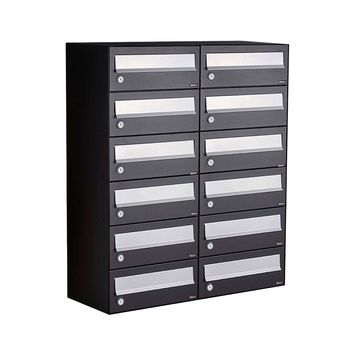 Allux Hive Set 2-Breed, 6-Hoog Zwart - 40030070_2x6