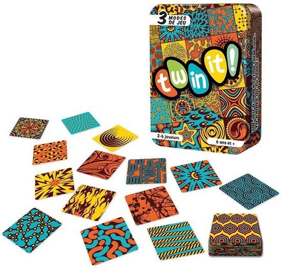 Asmodee Twin it! - Frans - Partyspel - 2-6 spelers - 20 minuten - 6+ jaar