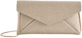 Next Sac à main enveloppe femme Argent métallisé