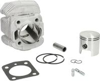 V Airsal Kit cylindre piston alu Ø47mm pour mobylette MBK 40V moteur AV7 T2 carré