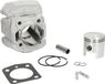 V Airsal Kit cylindre piston alu Ø47mm pour mobylette MBK 40V moteur AV7 T2 carré