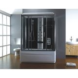 Xellanz Paris Combiné Baignoire Douche - 170x90x220cm - 5mm Verre de Sécurité