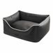 Nobby Comfortabel bed hoekig HORIA antraciet 50 x 42 x 18 cm