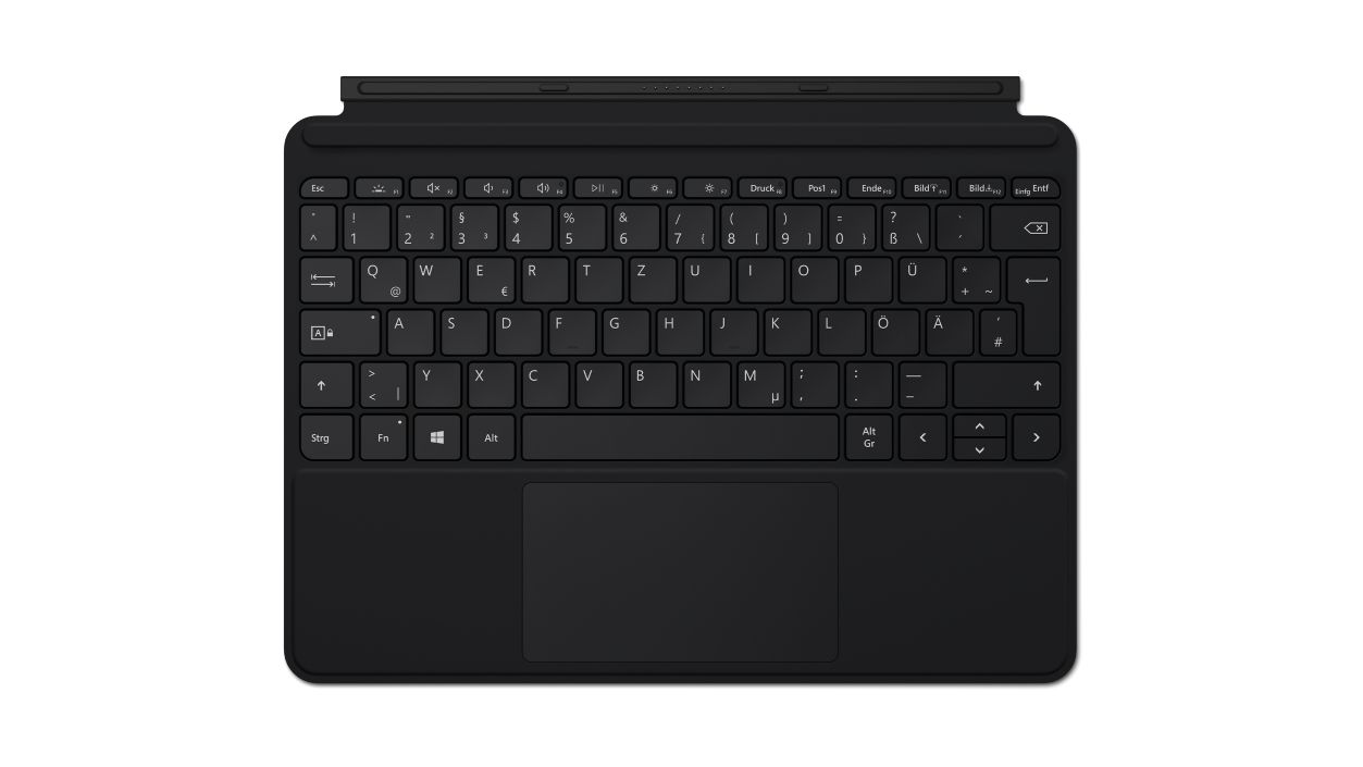 Microsoft Surface Go Type Cover - QWERTZ German - Black