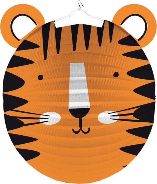Amscan Tijger lampion 25cm