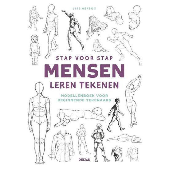 Stap voor stap mensen leren tekenen - Lise Herzog | Paperback