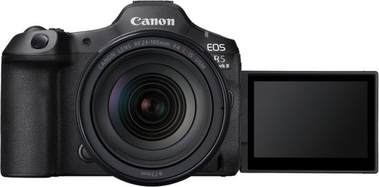 Canon EOS R5 Mark II Body + RF 24-105mm F/4.0 L IS USM Kit MILC 45 MP CMOS 8192 x 5464 Pixels Zwart