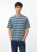 s.Oliver T-shirt XXL Bleu clair rayé Coton