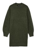 VERO MODA Gebreide jurk 'VMBESTI' donkergroen