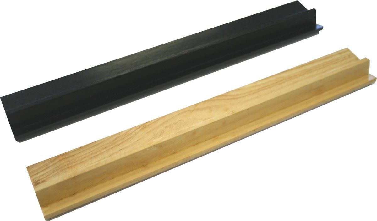 Longfield Games Mah Jong Latten groot - 4 Stuks - Hout - Zwart - 39 cm