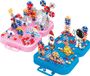 Eddy Toys Bouwset met Bouwdoos incl Speelgoed Boormachine - Constructiespeelgoed met 228 Onderdelen - Eenhoorn Puzzel - Montessori Speelgoed Insteek Mozaiek - Educatief Speelgoed
