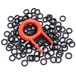 IT-Services Irro 120 Noise Dampener/O-ring demper zwart, Hard 70A voor mechanische Cherry MX toetsenborden incl. Key-Cap Puller