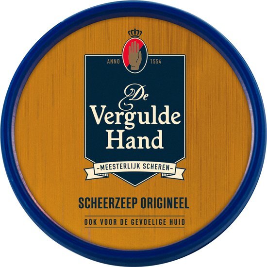 Vergulde Hand Scheerzeeptablet 75 gr