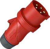 Mennekes Stekker powertop xtra s 16A 5P 400V IP44 rood