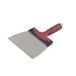 Nespoli N0D16144716 Scheerspatel van roestvrij staal, handvat van rubber, 160 mm