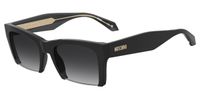 Moschino MOS196/S BLACK/DARK GREY SHADED 53/21/140 Damenbrillen Zonnebrillen
