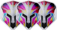 L-Style EZ L1 Prime Series Blue Clear White - Dart Flights