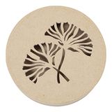 Décopatch BT076C – ronde plantenpot om te versieren van papiermaché, bruin, 15 x 15 x 3 cm