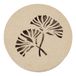 Décopatch BT076C – ronde plantenpot om te versieren van papiermaché, bruin, 15 x 15 x 3 cm