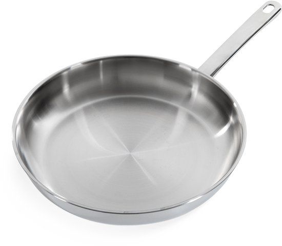BK Bright koekenpan 28 cm RVS - Zilver