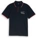Tom Tailor - Jersey poloshirt met print - Maat L - sky captain blue