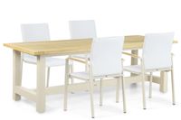 Lifestyle Garden Furniture Lifestyle Brandon/San Francisco 200 cm dining tuinset 5-delig