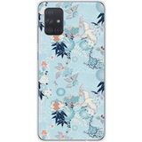 1001 coques Samsung Galaxy A71 kimono bedrukt siliconen hoesje