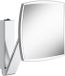 Keuco iLook_move Miroir de maquillage, Éclairé, Carré, Finition Aluminium