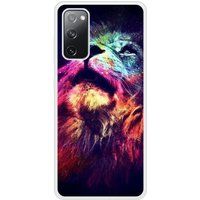 Samsung Bedrukt siliconen hoesje compatibel met Galaxy S20 FE Lion swag