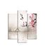 Homemania Wandafbeelding, vogels, 3-delig, dieren, woonkamer, slaapkamer, meerkleurig, 57 x 0,3 x 60 cm, HM203MDF283, MDF