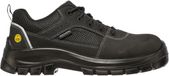 Skechers Chaussures Trophus Industrial pour homme, Textile en cuir nubuck noir, 41 EU