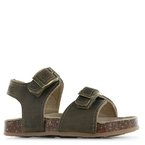 Shoesme leren sandalen - taupe