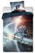 Astronaut housse de couette Space Surf 140 x 200 cm - 70 x 90 cm - katoen
