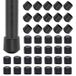 Dup 40 pcs. Chaussures rondes pour chaises / pieds de table - 14mm