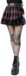 Poizen Industries Phantom Highlander Skirt Dames Minirok - zwart - M