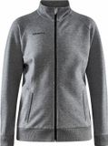 Craft CORE Soul Full Zip Jacket W Dk Grey Melange L