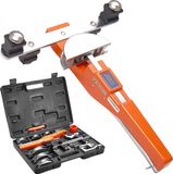 VEVOR Pijpenbuiger Ø6-22mm Pijpenbuiger Handpijpenbuiger Set Pijpenbuiger Vooruit en Achteruit tot 90° + Pijpsnijder voor Airconditioning Koeling Automotive/Hydraulische/Pneumatische Systemen