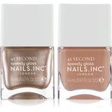 Nails Inc. 45 Second Cosmetica sets 2x14 ml