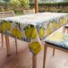 PETTI Artigiani Italiani - Tafelkleed, vuilafstotend, vierkant, 180 x 180 cm, keukentafelhoes, design Vietri 01 x 8-zits (180 x 180 cm), 100% Made in Italy