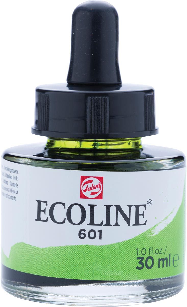Talens Ecoline waterverf flacon 30 ml lichtgroen - 8712079407261