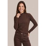 CS the Label top met print - bruin