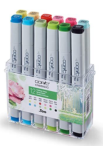 Copic Marker 12-delige set - lente kleuren